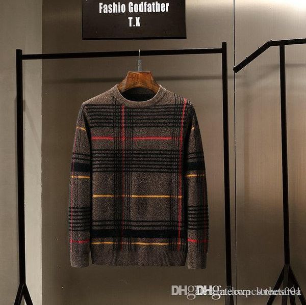 designer brand long sleeve a classic color scheme sweaters europe and america street loose fit luxury mens sweaters, White;black
designer brand long sleeve a classic color scheme sweaters europe and america street loose fit luxury mens sweaters, White;black