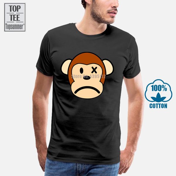 2018 sad monkey face print men t shirt black t-shirts wholesale short sleeve 100% cotton cartoon design 
2018 sad monkey face print men t shirt black t-shirts wholesale short sleeve 100% cotton cartoon design