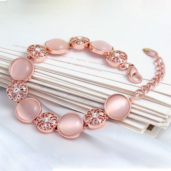 fashion atmosphere hollow rhinestone opal bracelet korean female creative fashion bracelet, Golden;silver
fashion atmosphere hollow rhinestone opal bracelet korean female creative fashion bracelet, Golden;silver