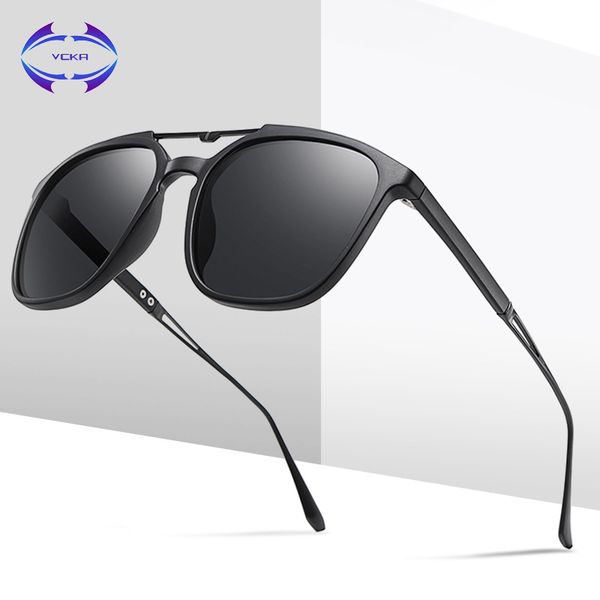 vcka brand design pilot polarized sunglasses men vintage tr90 frame metal temple driving mirror sun glasses women male uv400, White;black
vcka brand design pilot polarized sunglasses men vintage tr90 frame metal temple driving mirror sun glasses women male uv400, White;black