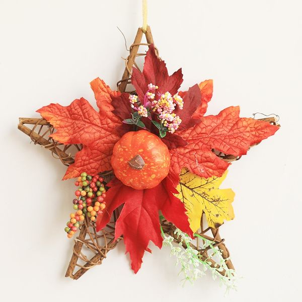 halloween wreath star shape decorative artificial autumn garland for front door home decoration farmhouse decor
halloween wreath star shape decorative artificial autumn garland for front door home decoration farmhouse decor