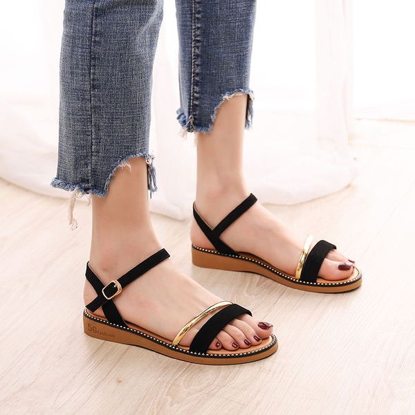 lcxmnd summer bohemia sandals for women beach shoes women's sandals flat summer shoes fashion ladies rome, Black
lcxmnd summer bohemia sandals for women beach shoes women's sandals flat summer shoes fashion ladies rome, Black