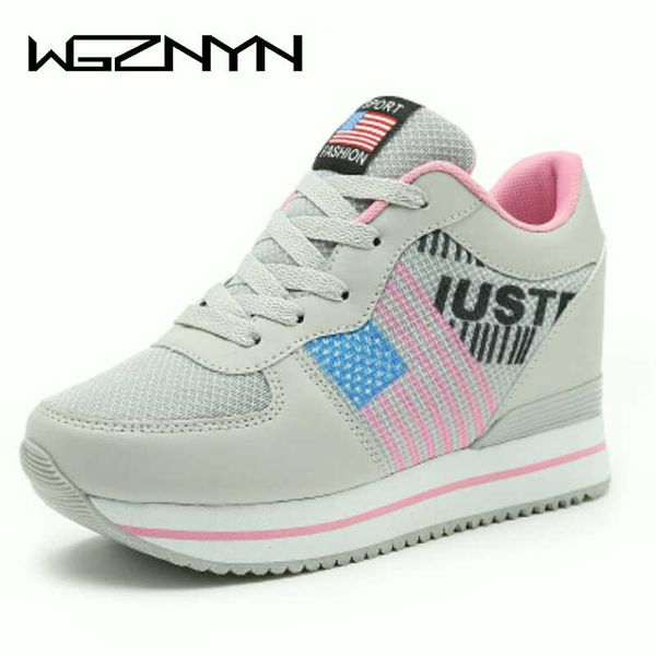 wgznyn new wedges mesh cloth shoes woman platform sneakers hidden heel height increasing casual shoes female chaussure femme w05, Black
wgznyn new wedges mesh cloth shoes woman platform sneakers hidden heel height increasing casual shoes female chaussure femme w05, Black