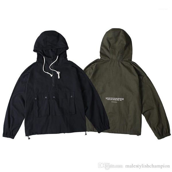 cargo jacket autumn designer zipper loose coat fashion hooded pocket outerwear brand mens printed, Black;brown
cargo jacket autumn designer zipper loose coat fashion hooded pocket outerwear brand mens printed, Black;brown