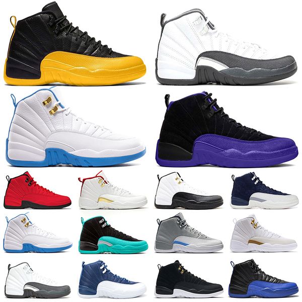 2020 jumpman 12 university gold 12s men basketball shoes indigo reverse flu game dark concord platform mens sports sneakers trainers
2020 jumpman 12 university gold 12s men basketball shoes indigo reverse flu game dark concord platform mens sports sneakers trainers