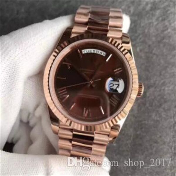 xx 2019 new 18k rose gold original clasp mens watch day brown face president 116-719 automatic watches men ing, Slivery;brown
xx 2019 new 18k rose gold original clasp mens watch day brown face president 116-719 automatic watches men ing, Slivery;brown