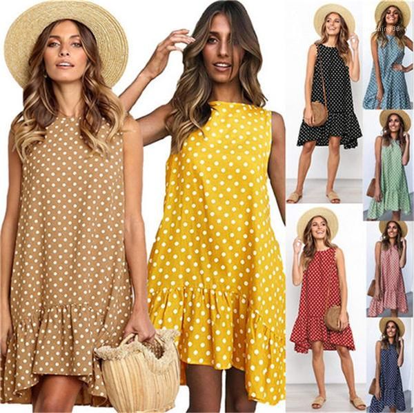 street casual slim thin beach party o neck mini polka dot dress vestidos wave point women dress ruffle women 20ss spring summer, Black;gray
street casual slim thin beach party o neck mini polka dot dress vestidos wave point women dress ruffle women 20ss spring summer, Black;gray