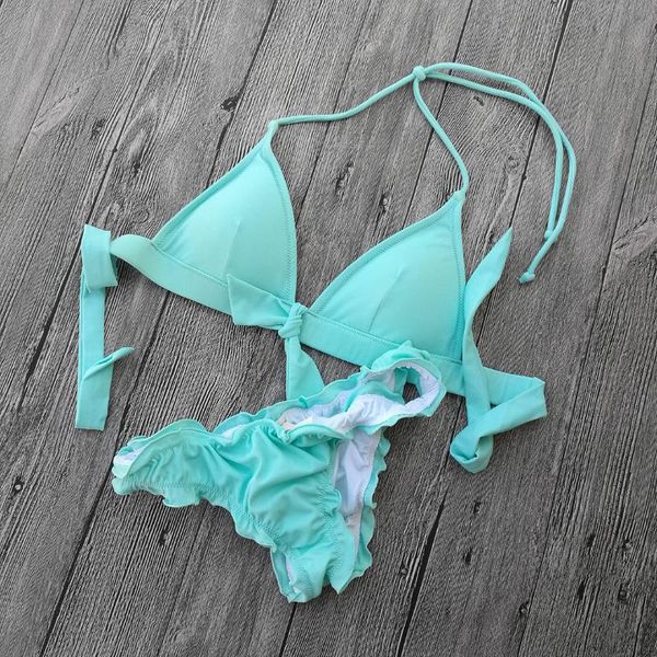 triangle bikini woman sky blue swimwear bikinis swimsuit swimming suit girl bathing suit mix or cheeky bottom, White;black
triangle bikini woman sky blue swimwear bikinis swimsuit swimming suit girl bathing suit mix or cheeky bottom, White;black