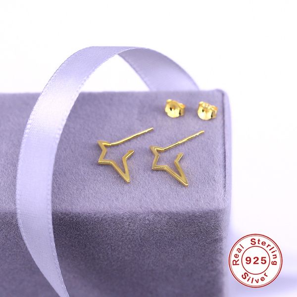 aprilgrass brand designer 100% 925 sterling silver cross small stud earrings for women women fashion designer simple earrings, Golden;silver
aprilgrass brand designer 100% 925 sterling silver cross small stud earrings for women women fashion designer simple earrings, Golden;silver