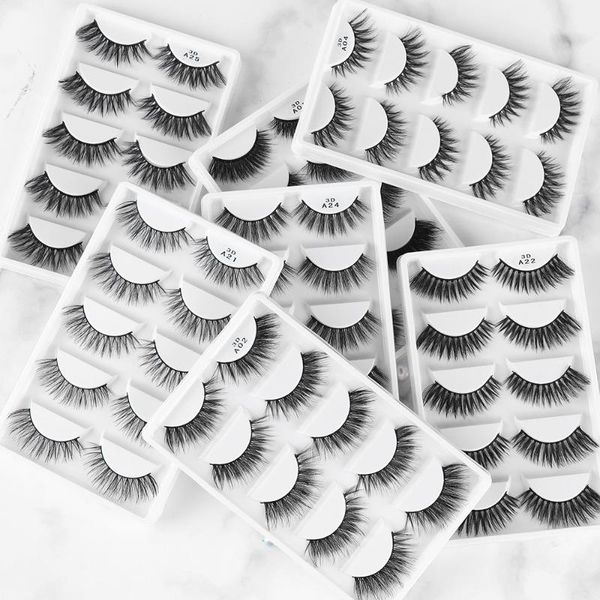 5 pairs 3d mink hair lashes real mink false eyelashes natural false lashes soft handmade eyelash extension makeup tools
5 pairs 3d mink hair lashes real mink false eyelashes natural false lashes soft handmade eyelash extension makeup tools