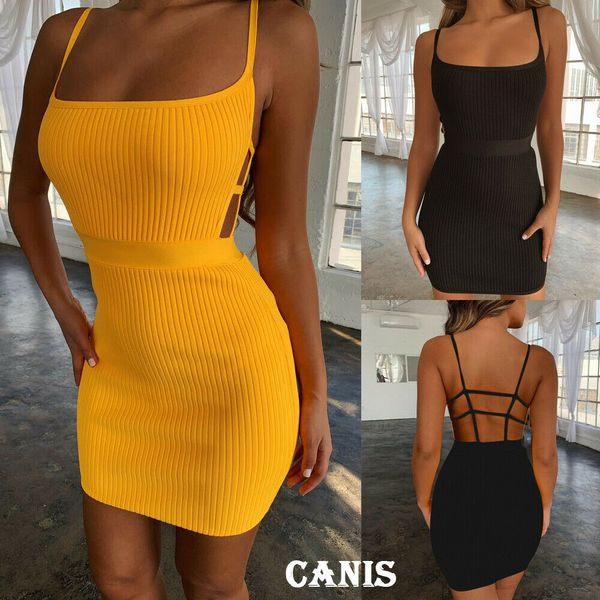 2019 new fashion women dress bandage bodycon sleeveless evening party short mini dress yellow strapless dress vestidos, Black;white
2019 new fashion women dress bandage bodycon sleeveless evening party short mini dress yellow strapless dress vestidos, Black;white