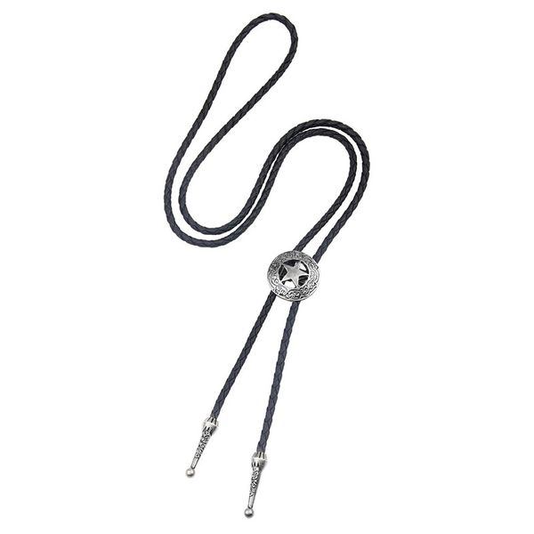 personality fashion necklace shirt tie lovers neckla bolo tie five-pointed star bolo bowtie cowhide sweater chain man necktie, Blue;purple
personality fashion necklace shirt tie lovers neckla bolo tie five-pointed star bolo bowtie cowhide sweater chain man necktie, Blue;purple