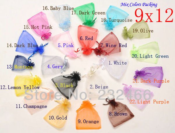 drawable organza bags 9x12 cm,wedding gift bags,jewelry packing bags,wedding pouches,multi-colors 100pcs/lot
drawable organza bags 9x12 cm,wedding gift bags,jewelry packing bags,wedding pouches,multi-colors 100pcs/lot