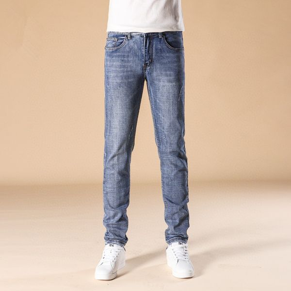 mens design luxury fashion breathable thin trousers exquisite cowboy famous brand zipper designer good quality goods hip hop denim, Blue
mens design luxury fashion breathable thin trousers exquisite cowboy famous brand zipper designer good quality goods hip hop denim, Blue