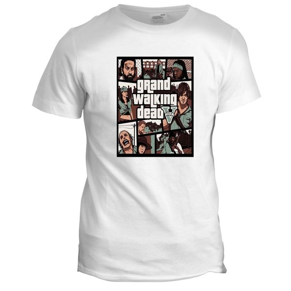fashion design the walking dead spoof cartoon tv movie zombie horror vampire film t shirt print round neck man
fashion design the walking dead spoof cartoon tv movie zombie horror vampire film t shirt print round neck man