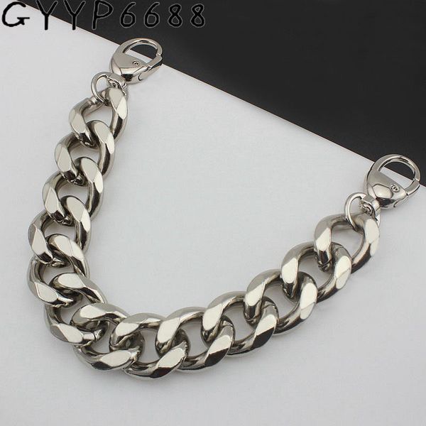 3 colors 22mm thick aluminum chain light weight bags strap bag parts diy handles easy matching accessory handbag straps bag 200928, Black
3 colors 22mm thick aluminum chain light weight bags strap bag parts diy handles easy matching accessory handbag straps bag 200928, Black