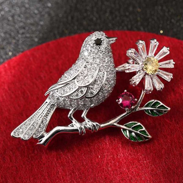 luxury full zircon birds on branch brooches crystal flower enamel green leaves pin collar bouquet brooch pins animal jewelry, Gray
luxury full zircon birds on branch brooches crystal flower enamel green leaves pin collar bouquet brooch pins animal jewelry, Gray