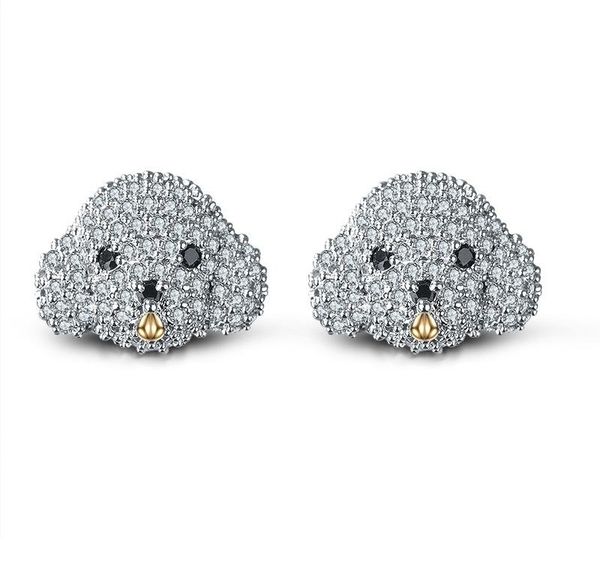 wholesale fashion cute dog stud earrings for women 925 sterling silver full drill zircon earrings party office jewelry girl002, Golden;silver
wholesale fashion cute dog stud earrings for women 925 sterling silver full drill zircon earrings party office jewelry girl002, Golden;silver