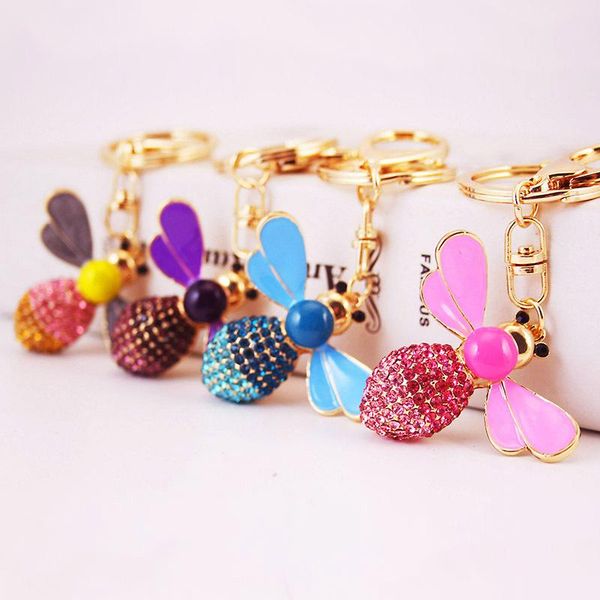 bee shape jewelry key chains new arrival enamel alloy rhinestone crystal paved pendant charms metal keychain cute animal keyrings, Slivery;golden
bee shape jewelry key chains new arrival enamel alloy rhinestone crystal paved pendant charms metal keychain cute animal keyrings, Slivery;golden