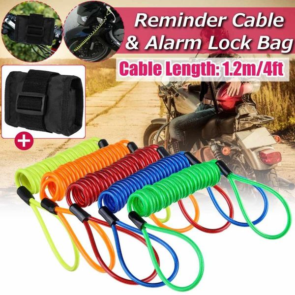 120cm 4ft reminder cable + alarm lock bag for motorcycle motorbike 5 color anti thief motorbike wheel alarm disc lock
120cm 4ft reminder cable + alarm lock bag for motorcycle motorbike 5 color anti thief motorbike wheel alarm disc lock