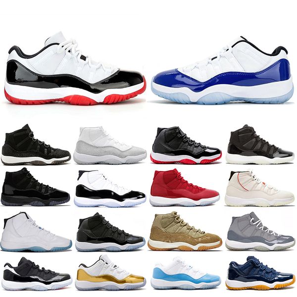 2020 new low white bred 11 chaussures concord 45 basketball shoes metallic silver cap and gown gamma 11s women mens trainers sports sneakers
2020 new low white bred 11 chaussures concord 45 basketball shoes metallic silver cap and gown gamma 11s women mens trainers sports sneakers