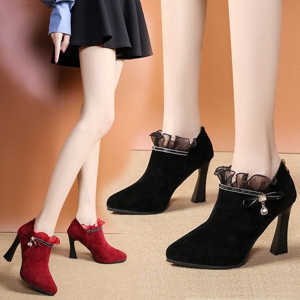 shoes woman flats casual female sneakers 2020 fashion women's shallow mouth elegant crystal pointed toe autumn dress new modis, Black
shoes woman flats casual female sneakers 2020 fashion women's shallow mouth elegant crystal pointed toe autumn dress new modis, Black