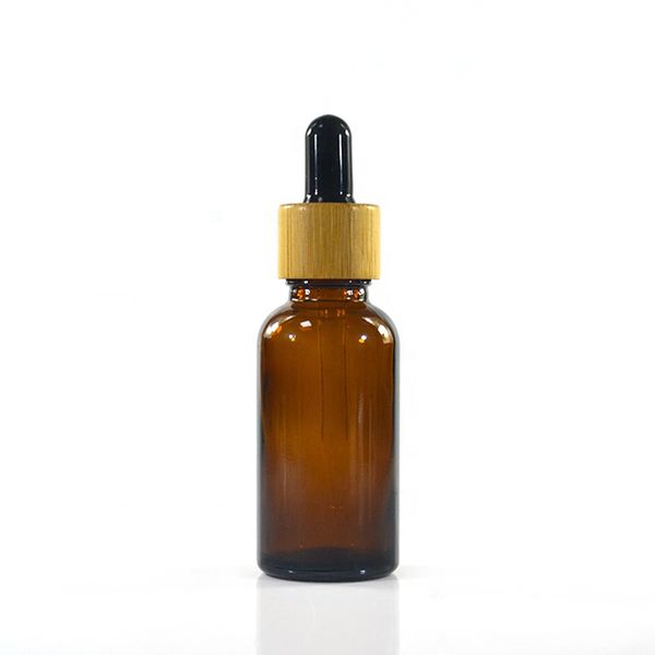30ml refillable blue green clear amber glass essential oil dropper bottle with real bamboo dropper cap for serum perfume
30ml refillable blue green clear amber glass essential oil dropper bottle with real bamboo dropper cap for serum perfume