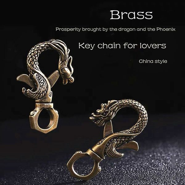 chinese classical style 100% pure copper dragon and phoenix chengxiang couple key chain charm gift postage keyrings wholesale, Slivery;golden
chinese classical style 100% pure copper dragon and phoenix chengxiang couple key chain charm gift postage keyrings wholesale, Slivery;golden