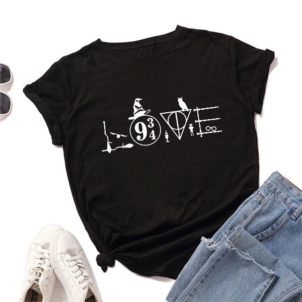 women's t-shirt love letter print 100% cotton women o neck short sleeve summer t shirt female tshirt plus size shirts, White
women's t-shirt love letter print 100% cotton women o neck short sleeve summer t shirt female tshirt plus size shirts, White