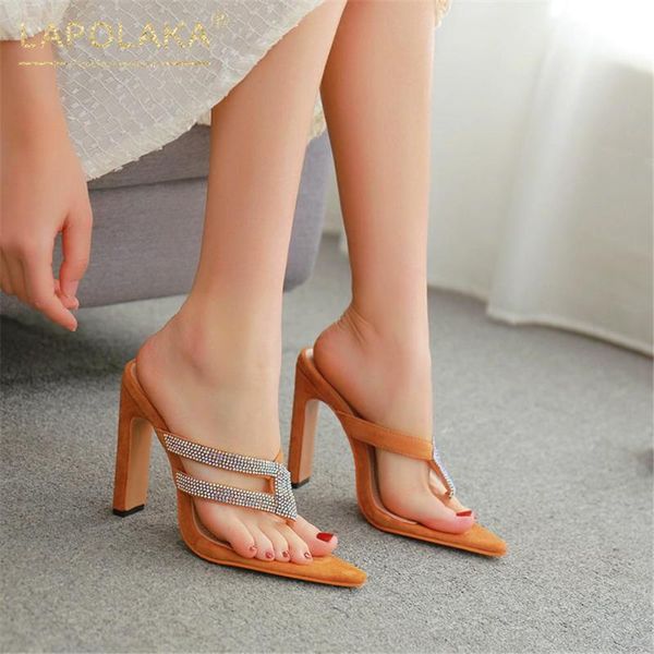 lapolaka 2020 party summer shoes ladies pump mules slip on super high heels flip flops ins dropship summer sandals woman, Black
lapolaka 2020 party summer shoes ladies pump mules slip on super high heels flip flops ins dropship summer sandals woman, Black