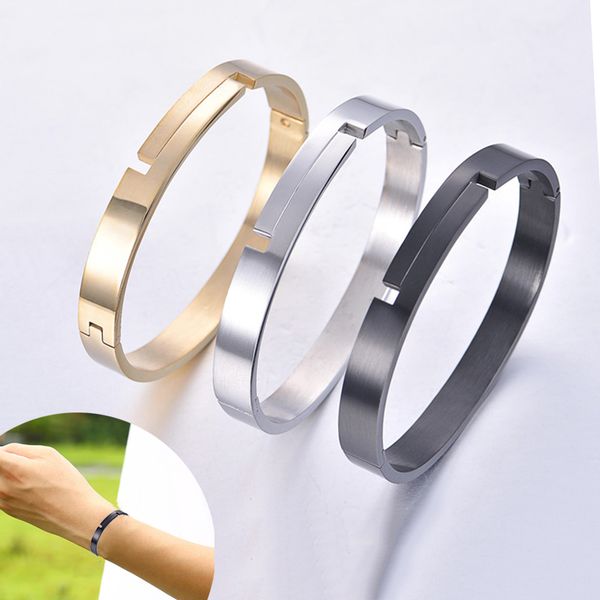 men bracelets chain decoration charm gifts simple metal fashion jewelry for party hh88, Black
men bracelets chain decoration charm gifts simple metal fashion jewelry for party hh88, Black