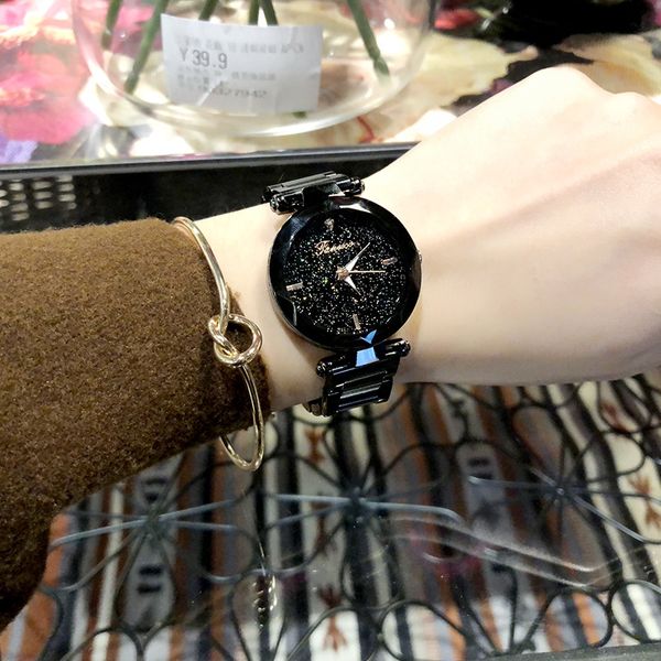 new arrivals new style starry watch fashion trend womens watch elegant allmatch watch steel belt fashion 6184free, Slivery;brown
new arrivals new style starry watch fashion trend womens watch elegant allmatch watch steel belt fashion 6184free, Slivery;brown