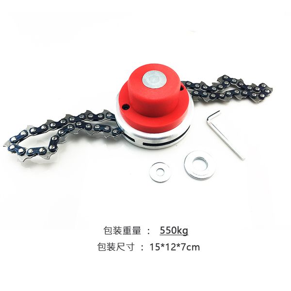 

KIMV Universal Lawn Mower Chain Trimmer Head Chain Brushcutter for Trimmer Garden Grass Brush Cutter Tools Spare Parts
