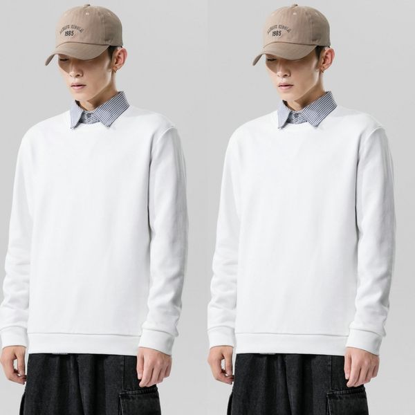 men's spring and autumn long-sleeved solid color new sweatersweater sweater casual all-match round neck loose youth clothes ja0go ja, Black
men's spring and autumn long-sleeved solid color new sweatersweater sweater casual all-match round neck loose youth clothes ja0go ja, Black