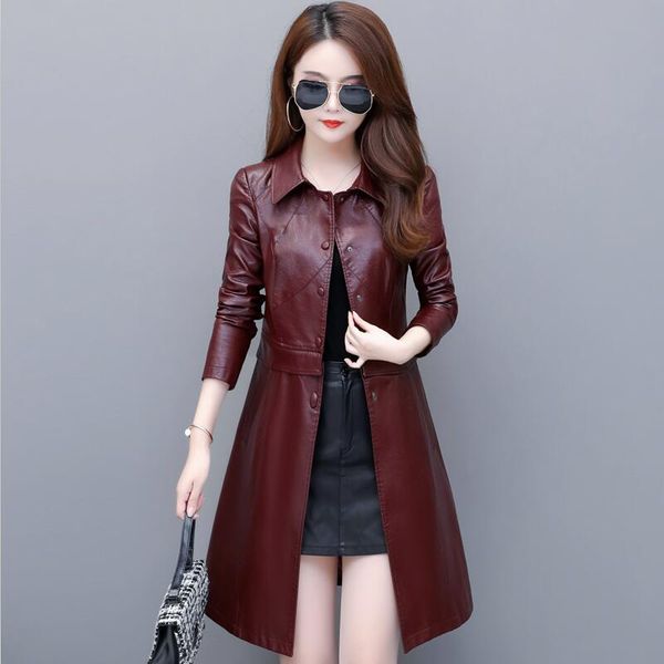 women's leather & faux plus size coat women jackets 2021 spring jacket coats long slim motorcycle clothing female pu, Black
women's leather & faux plus size coat women jackets 2021 spring jacket coats long slim motorcycle clothing female pu, Black