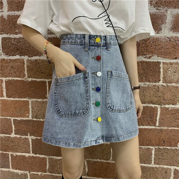 blackday womens skirt vintage clothes denim short skirts blue harajuku summer high waist streetwear 2020 spring fashion popular flowy, Black
blackday womens skirt vintage clothes denim short skirts blue harajuku summer high waist streetwear 2020 spring fashion popular flowy, Black