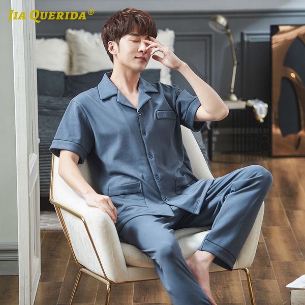 new blue front pocket man clothes fashion style casual style pajama men turn down collar short sleeve long pants pajamas set, Black;brown
new blue front pocket man clothes fashion style casual style pajama men turn down collar short sleeve long pants pajamas set, Black;brown