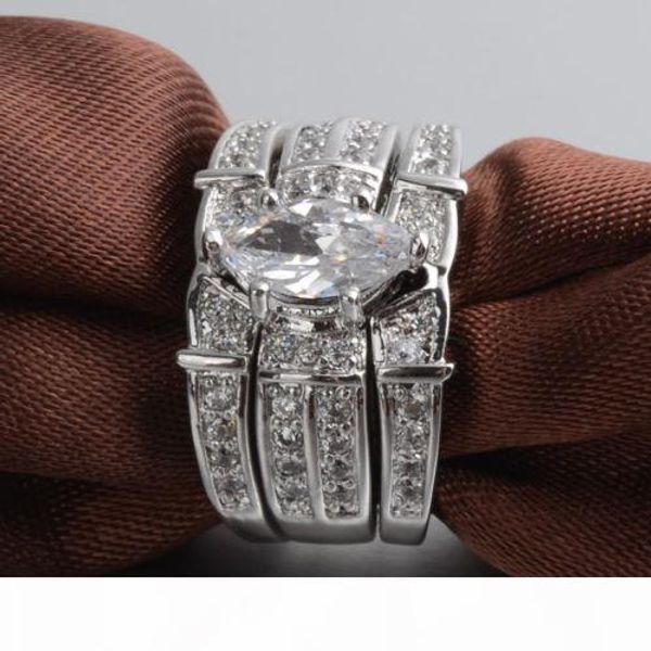 size 6 7 8 9 10 fashion jewelry nice lover marquise cut z 14kt white gold filled gf 3 rings wedding band ring set for love gift, Silver
size 6 7 8 9 10 fashion jewelry nice lover marquise cut z 14kt white gold filled gf 3 rings wedding band ring set for love gift, Silver