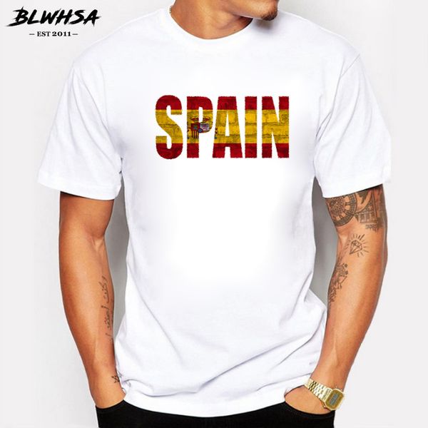 blwhsa brand new summer style men t shirt испания флаг печать хлопок одежда мужская повседневная fit man футболки мужские white top тройники
blwhsa brand new summer style men t shirt испания флаг печать хлопок одежда мужская повседневная fit man футболки мужские white top тройники