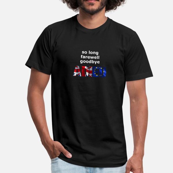 brexit so long farewell adieu t shirt men printed short sleeve s-3xl formal famous new style summer style letters shirt
brexit so long farewell adieu t shirt men printed short sleeve s-3xl formal famous new style summer style letters shirt