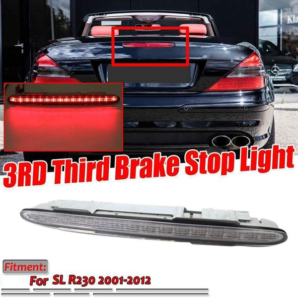 led 3rd brake light a2308200056 trunk rear lamp high mount slight for sl r230 2001-2012
led 3rd brake light a2308200056 trunk rear lamp high mount slight for sl r230 2001-2012