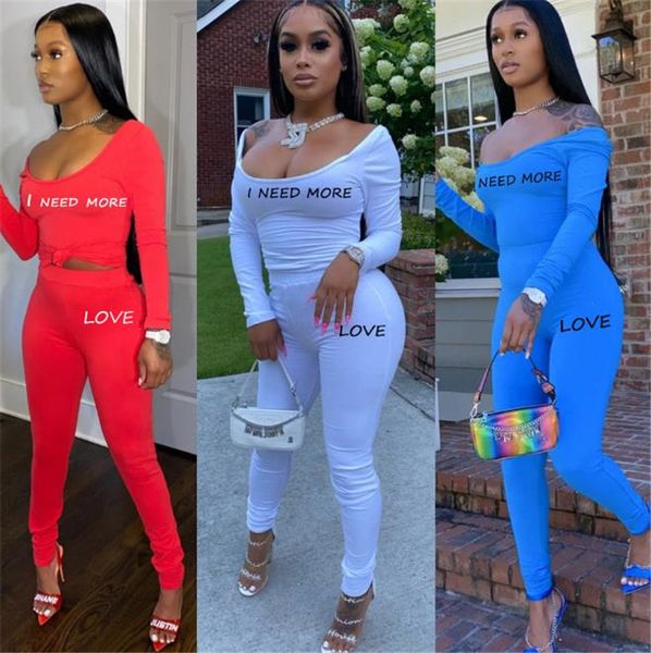 womens clothing 2 piece set off shoulder letter solid long sleeve two piece outfits autumn women tracksuits, Gray
womens clothing 2 piece set off shoulder letter solid long sleeve two piece outfits autumn women tracksuits, Gray