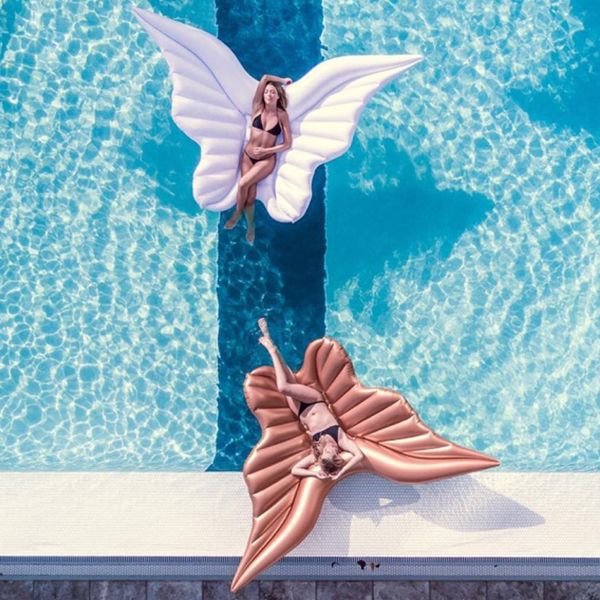 giant angel wings inflatable pool floating air mattress lazy water party toy riding butterfly swimming ring piscina 250*180cm
giant angel wings inflatable pool floating air mattress lazy water party toy riding butterfly swimming ring piscina 250*180cm