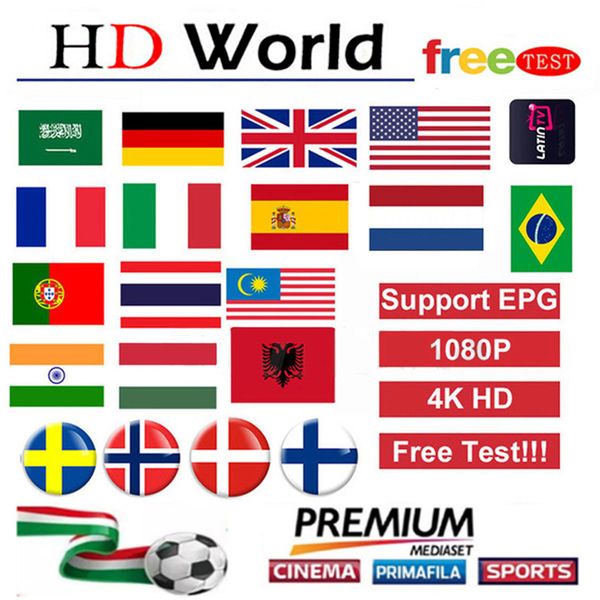 the latest european iptv m3u supports smart tv, android and ios, which can be used in spain germany france usa canada sweden world tv
the latest european iptv m3u supports smart tv, android and ios, which can be used in spain germany france usa canada sweden world tv