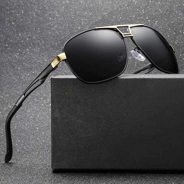sunglasses aluminium magnesium polarized men's glasses brand designer pilot male retro gafas z8521, White;black
sunglasses aluminium magnesium polarized men's glasses brand designer pilot male retro gafas z8521, White;black