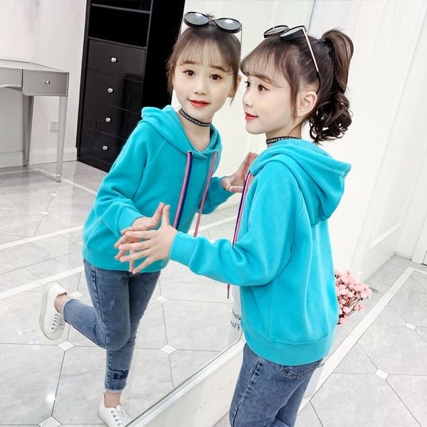 childrenswear девочек свитер дети's 2020 осень solid color манжета этикетировочных 100% хлопок толстовка для девочек, Black
childrenswear девочек свитер дети's 2020 осень solid color манжета этикетировочных 100% хлопок толстовка для девочек, Black