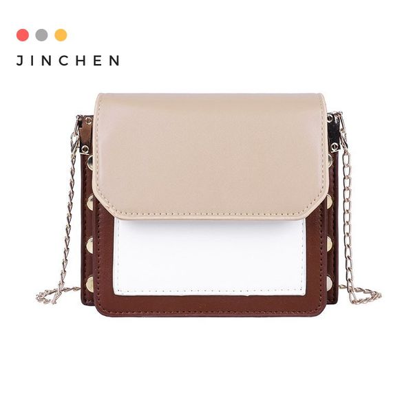 rivet panelled chains women bags 2020 pu luxury shoulder purses handbags for ladies fashion bags cloutch messenger totes sac
rivet panelled chains women bags 2020 pu luxury shoulder purses handbags for ladies fashion bags cloutch messenger totes sac