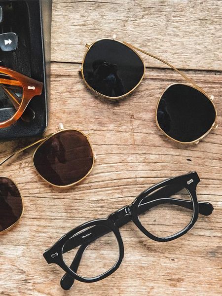 luxury 2 in 1 clip glasses frame acetate men vintage optical prescription myopia eyeglasses frame polarized sunglasses eyewear, Black
luxury 2 in 1 clip glasses frame acetate men vintage optical prescription myopia eyeglasses frame polarized sunglasses eyewear, Black