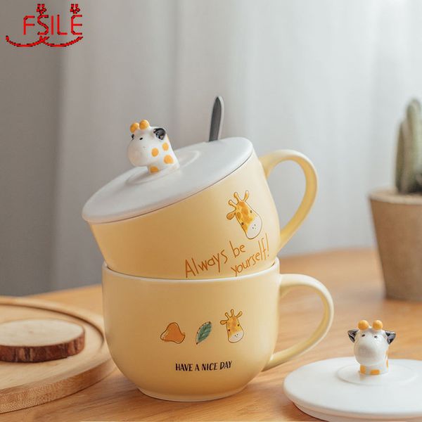 650ml fsile simple fashion large capacity mug with lid spoon cute household ceramic milk oatmeal breakfast cup microwaveable
650ml fsile simple fashion large capacity mug with lid spoon cute household ceramic milk oatmeal breakfast cup microwaveable