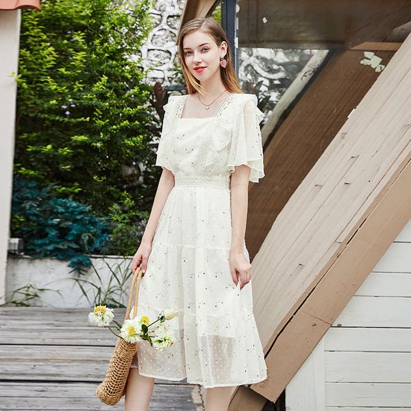 european and american women's new fashion temperament square collar floral chiffon dress summer purple slim dresses, Black;gray
european and american women's new fashion temperament square collar floral chiffon dress summer purple slim dresses, Black;gray